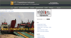 Desktop Screenshot of cheetahtrans.com