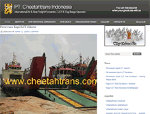 Tablet Screenshot of cheetahtrans.com